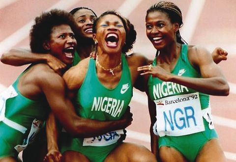 Nigeria ranks behind USA and Jamaica in an elite league of female runners in the world