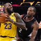 LeBron James delivers historic performance to help Lakers sink Clippers
