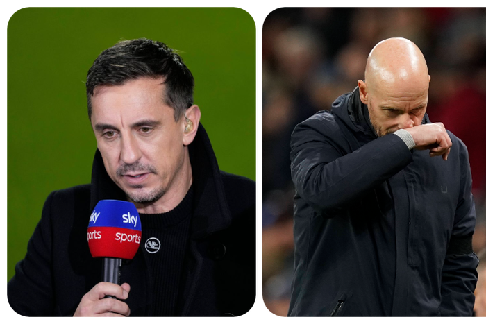 Gary Neville fears that Ten Hag will end up getting sacked