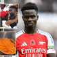 Tolami Benson cooks Jollof rice and plantain for Bukayo Saka following Arsenal defeat