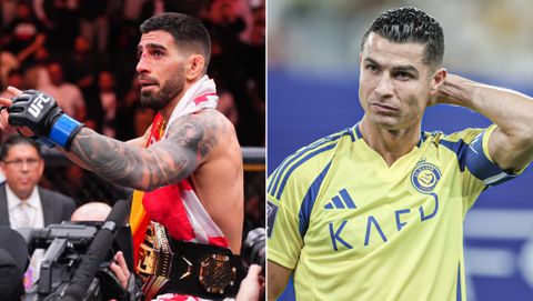 UFC champion Ilia Topuria hands Cristiano Ronaldo ‘scathing’ reality check after Al Nassr star’s failed prediction