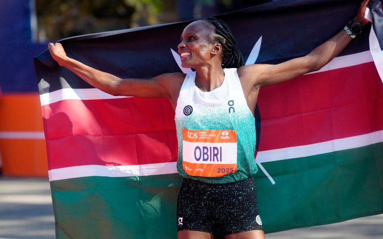 Hellen Obiri Leads Kenyan Podium Sweep to Reclaim New York City Marathon Crown
