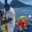 Forever to go - Melissa Jefferson-Wooden and husband celebrate their first wedding anniversary in Julien Alfred's beautiful country of Saint Lucia