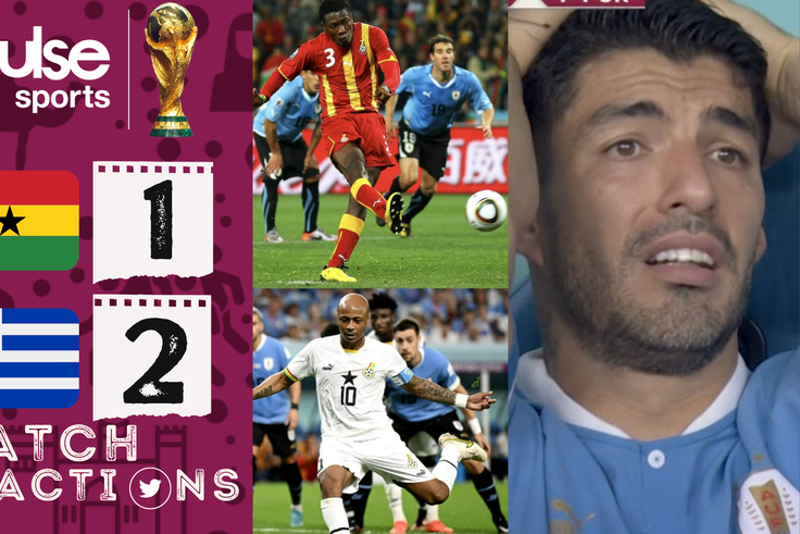 'Nigeria would have done better' - Reactions to Ayew penalty miss, Luis Suarez cries as Uruguay and Ghana knocked out