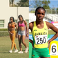 Sha'Carri Richardson: US champion captured mentoring Jamaica's future star Alana Reid