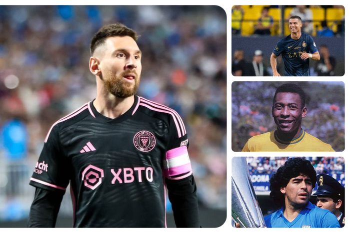 Messi picked by as the GOAT by AI