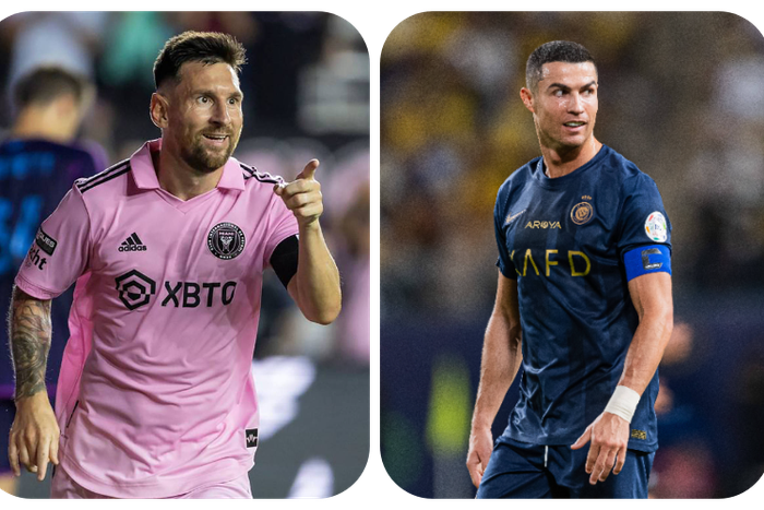 Fans chanting Lionel Messi’s name