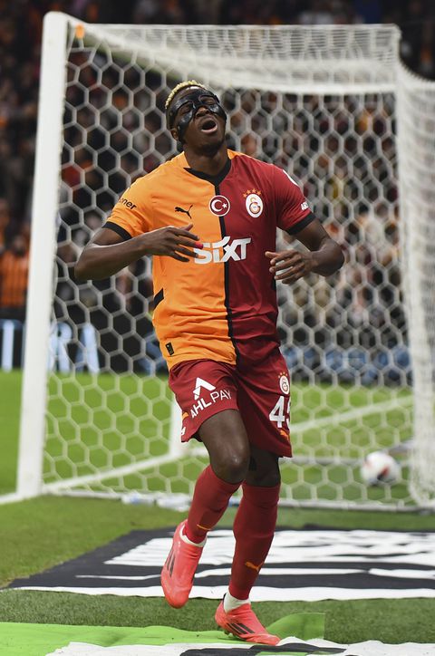 Victor Osimhen for Galatasaray at the weekend.