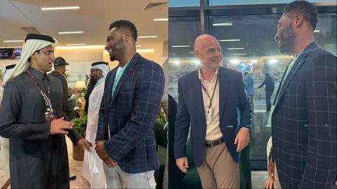 Mikel Obi: Super Eagles legend teams up with Infantino, PSG President at F1 Qatar Grand Prix