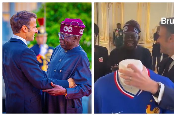 Bola Ahmed Tinubu gifted Mbappé’s iconic jersey