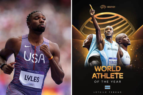 'Hardest choices...' - Noah Lyles reacts to Athlete of the Year snub hours after Letsile Tebogo is announced winner