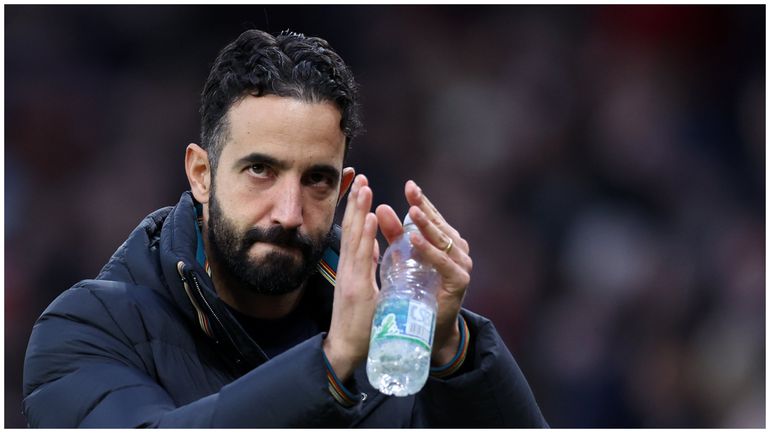 Man United coach Ruben Amorim.