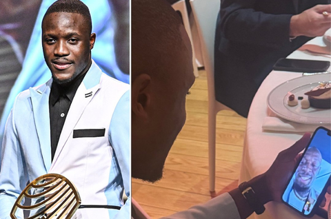 World Athletics Awards: Letsile Tebogo receives facetime call from Usain Bolt after being named Athlete of the Year