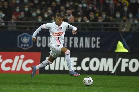 Mbappe hat-trick fires PSG into French Cup last 16