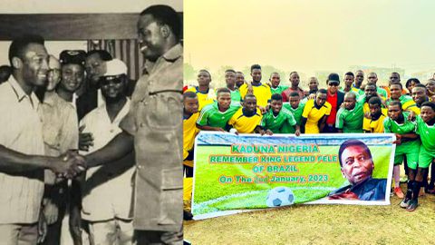 Kaduna celebrates Pele as senator hails impact on Nigerian football