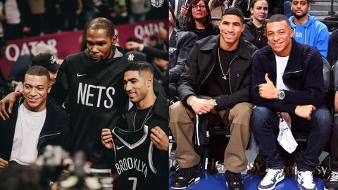 Mbappe and Hakimi team up with Durant as Brooklyn Nets beat San Antonio Spurs