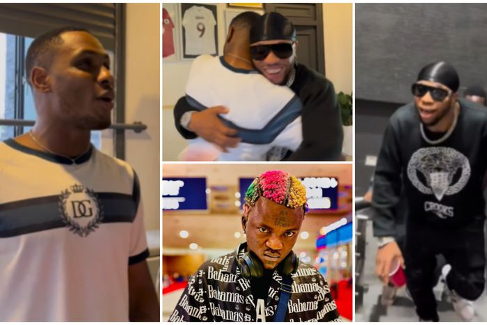 Odion Ighalo and Charles Okocha links up to discuss Portable.