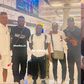 Ahmed Musa, Moses Simon, and Kenneth Omeruo get to Super Eagles AFCON Camp in Abu Dhabi