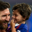 Lionel Messi and Mateo Messi || Image credit: Imago