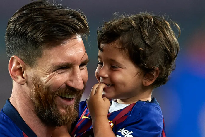 Lionel Messi and Mateo Messi || Image credit: Imago