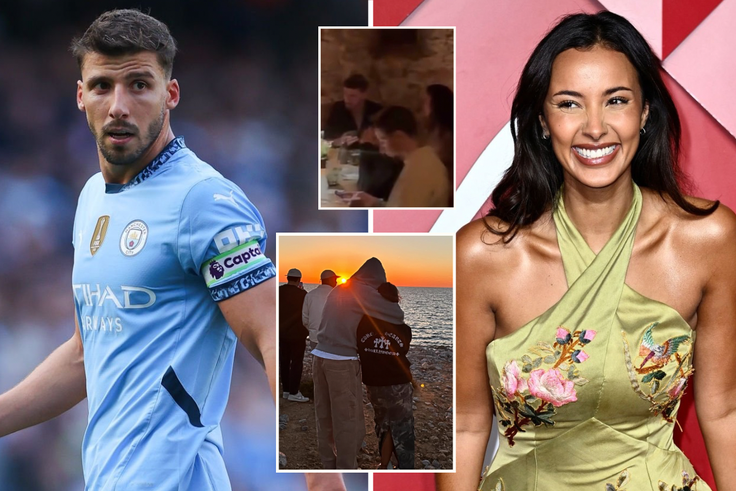 Ruben Dias and Maya Jama: Man City star seemingly confirms romance with Love Island presenter