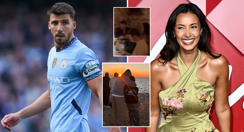 Ruben Dias and Maya Jama: Man City star seemingly confirms romance with Love Island presenter