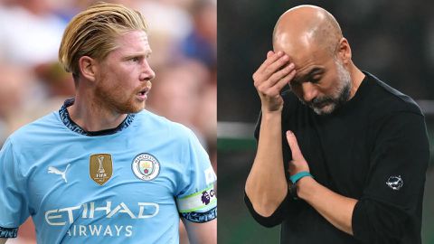 'Not my business' — Guardiola issues strange response to De Bruyne contract situation