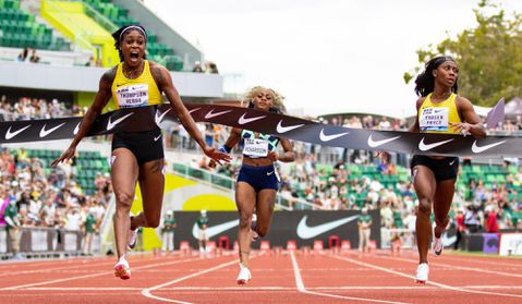 Elaine Thompson-Herah reveals odd choice of diet before first Olympic double & 'accidental' 10.54  sprint