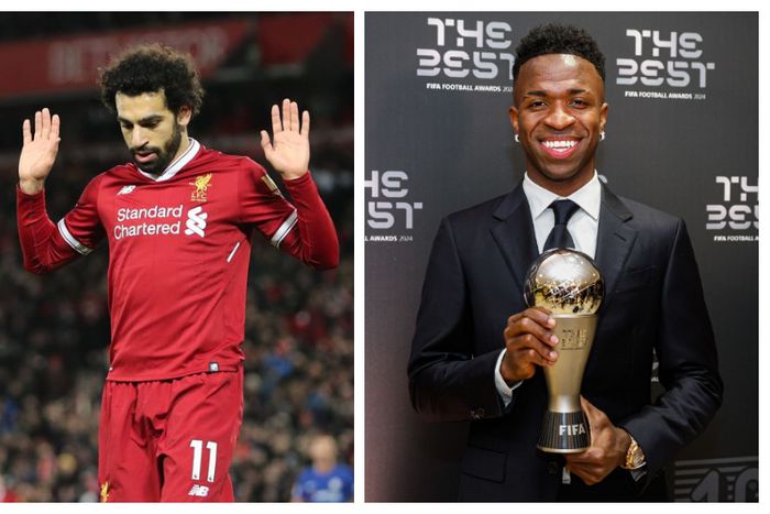 Salah reveals reason for voting Vini Jr