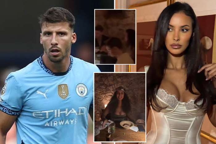 Ruben Dias and Love Island host Maya Jama spark ‘sensational’ dating rumours