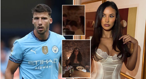 Ruben Dias and Love Island host Maya Jama spark ‘sensational’ dating rumours