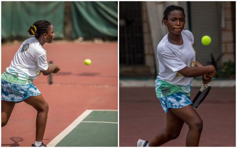 Mofifunoluwa Atilola: Meet 11-year-old Tennis sensation aiming to win Olympics for Nigeria