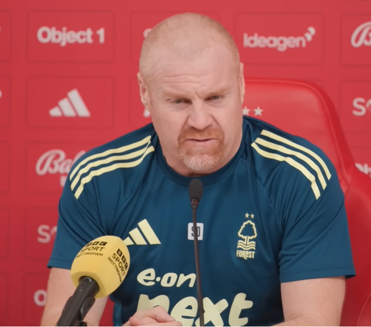 Sean Dyche believes Aina is ready for minutes.