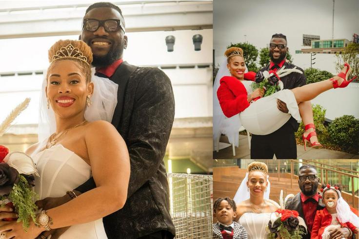 Efe Ajagba gets married to Tiya Renee
