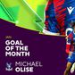 Michael Olise wins goal of the month award
