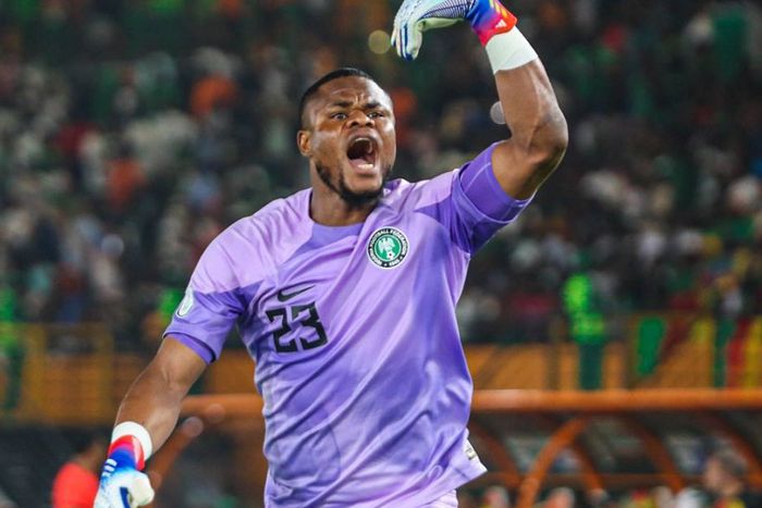 Super Eagles of Nigeria goalkeeper Stanley Nwabali || Image credit Pulse Sports