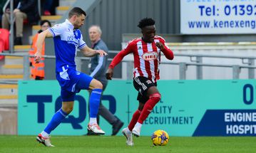 Harambee Stars left back continues to shine despite Exeter’s defeat to Bristol