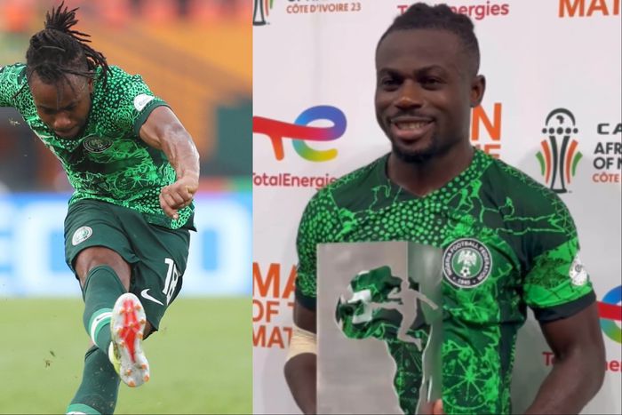 See what Nigerians are saying after Moses Simon beat Ademola Lookman deserved Man of the Match following the Super Eagles against Angola