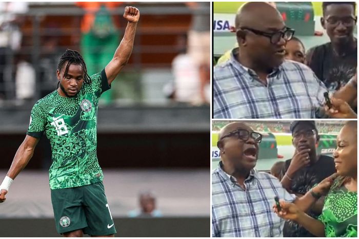 Ademola Lookman's father is proud of what his son and Super Eagles have achieved so far.