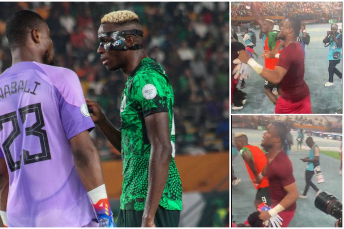 Victor Osimhen and Stanley Nwabali's bromance at AFCON.