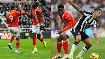 Newcastle vs Luton: Super Eagles-eligible Adebayo strikes again, Barnes spares Magpies' blushes in 8-goal thriller