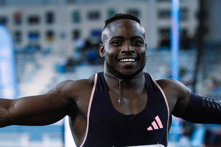 Ferdinand Omanyala strikes with a national record in Miramas