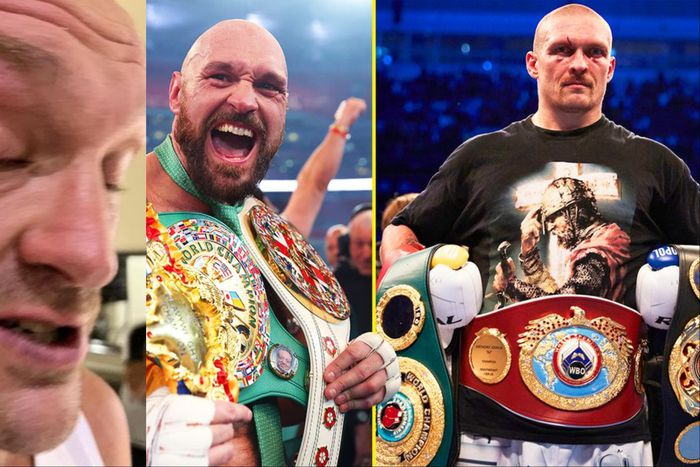 Gypsy King Tyson Fury suffers a cut in sparring ahead as the undisputed heavyweight fight with Oleksandr Usyk postponed.