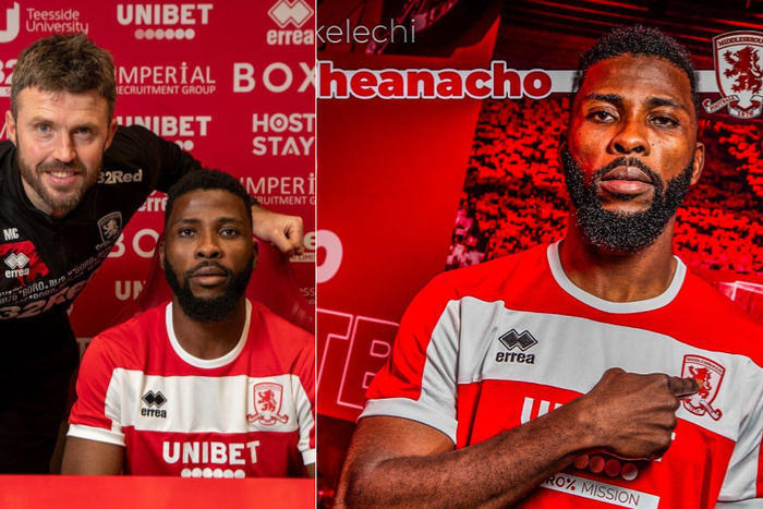 Kelechi Iheanacho's loan move to Middlebrough || Image credit: Middlesbrough