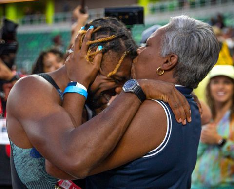 Who are the parents of Noah Lyles?