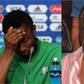 Mikel Obi and his father Pa Michael.