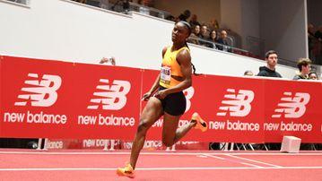 Julien Alfred on why coach Flo is her ‘spine and rock’ after record-breaking 300m performance