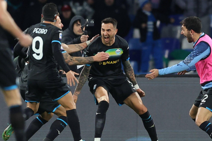 Matias Vecino scored the only goal of Napoli vs Lazio