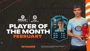 Celta Vigo's Gabri Veiga wins POTM ahead of Frenkie de Jong and Camavinga