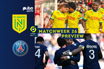 Moses Simon and Nantes take on PSG's giants in gameweek 26